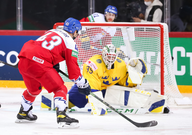 Сборная Швеции против сборной Чехии